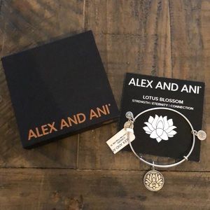 Alex and Ani silver bangle
